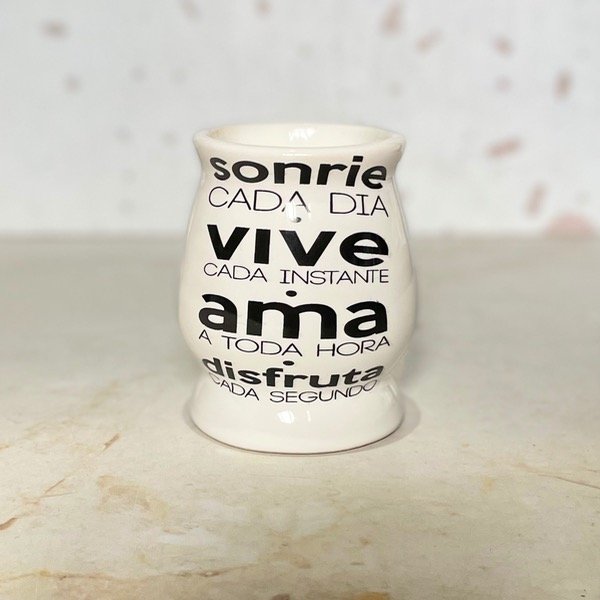 Producto - Mate Criollos LÍNEA PREMIUM "Frases N. - Sonríe"