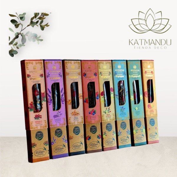 Producto - Sahumerios Orgánicos AROMANZA India - 0