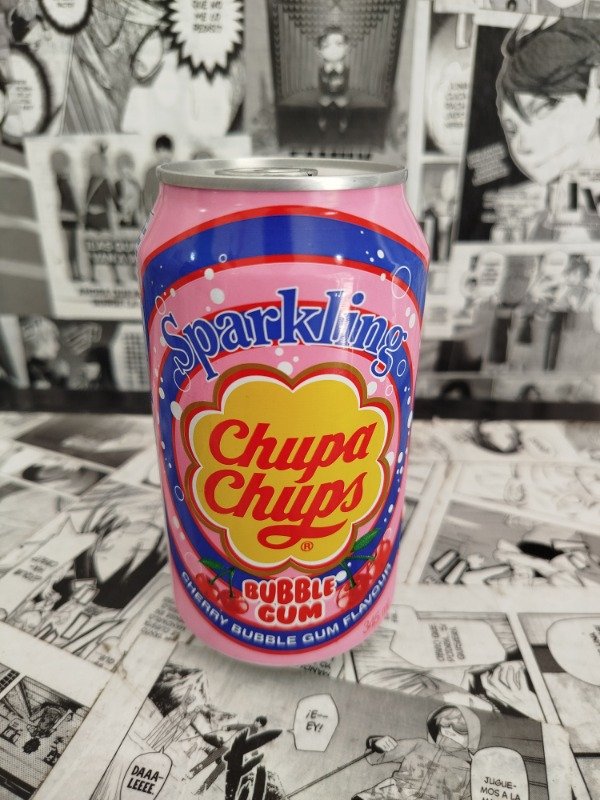 Producto - GASEOSA CHUPA CHUPS CHICLE DE CEREZA 345ml