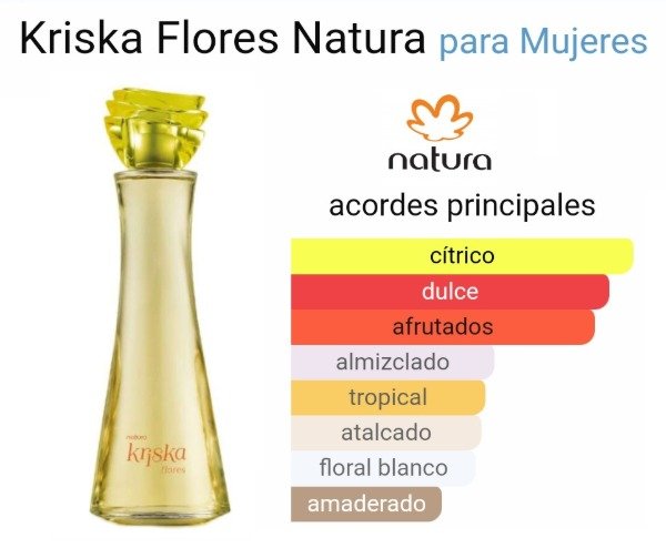 Producto - Perfume Kriska Flores 100ml Natura - 1