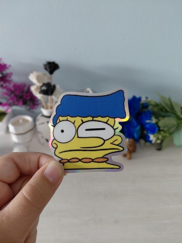 Producto - Stickers holográficos - Colección "Los Simpson" 0161