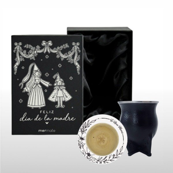 Producto - BOX MATE CON BOMBILLA Y CAJA DE PRESENTACIÓN CON PERSONALIZADO DÍA DE LA MADRE 1 - 3