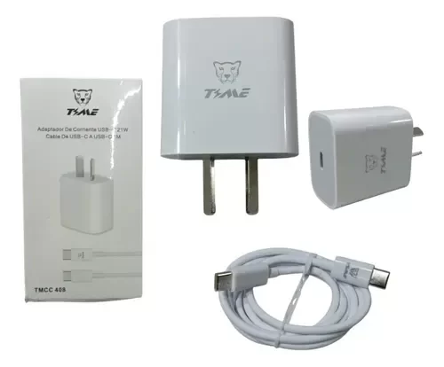 Producto - CARGADOR TIPO C A TIPO C CON CABLE TIME