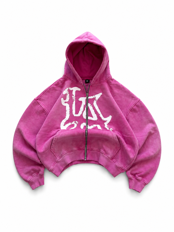 Producto - ZIP HODDIE LA PINK
