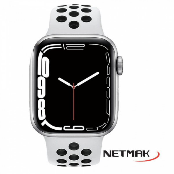 Producto - NM-PLUS Smartwatch PLUS+ blanco tactil llamadas notif deporte Android/iOS NETMAK