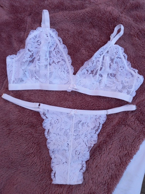 Conjunto Brigitte blanco