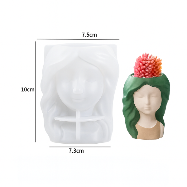 Producto - Molde mujer ojos cerrados 3576-4700