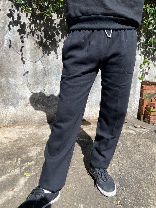 Producto - Pantalón Jogging de Invierno Negro