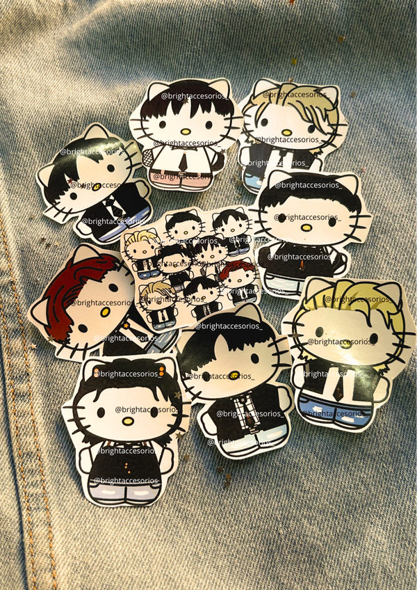 Producto - Stickers Kittys Stray Kids (Completo)