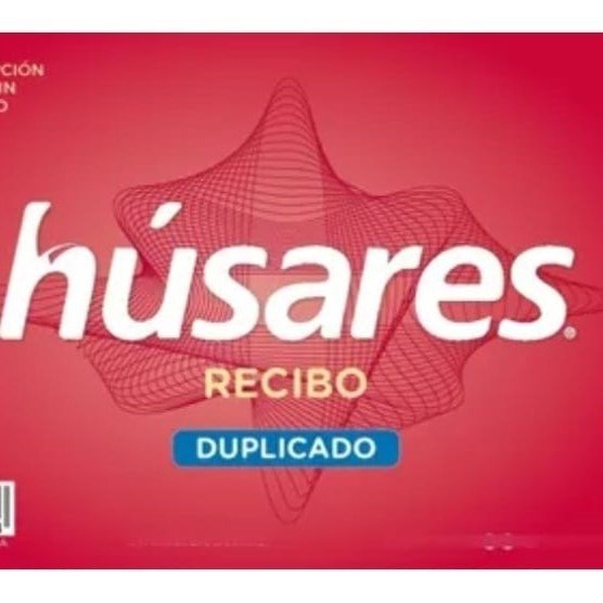 Producto - Talonario Húsares - Recibo Duplicado