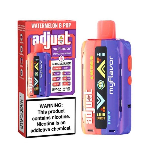 Producto - (POD DESCARTABLE) ADJUST 40K - WATERMELON B-POP