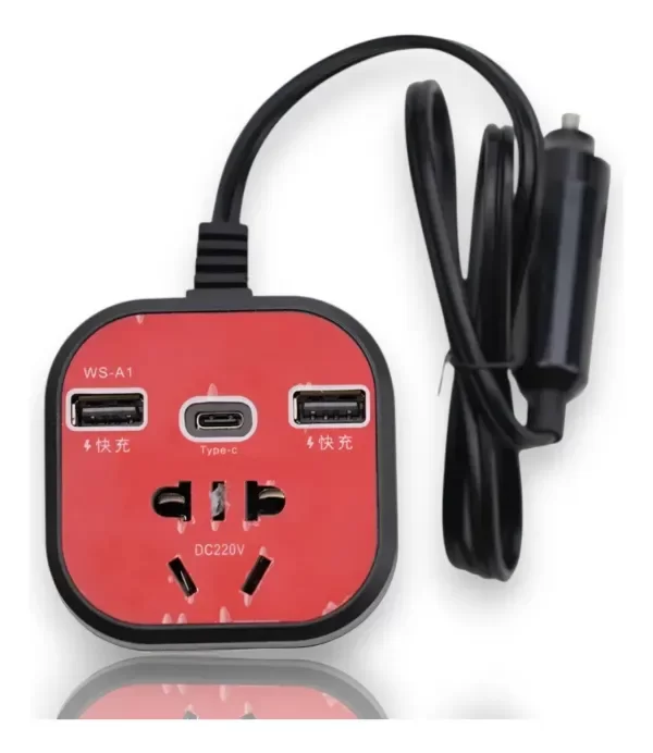 Producto - Inversor Convertidor 200w 12v 24v 220v Carga Usb Off Road