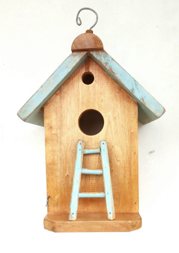 Producto - casa para pajaros "la campesina" a construir (4-5 días aprox) - 0