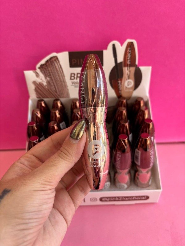 Producto - Máscara de pestañas Brown Volumen y Definición pink21