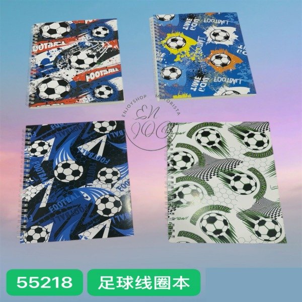 Producto - Cuaderno FUTBOL Espiral 55218
