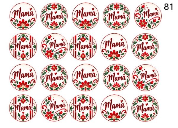 Producto - LAMINA COMESTIBLE MAMA 81 - 1