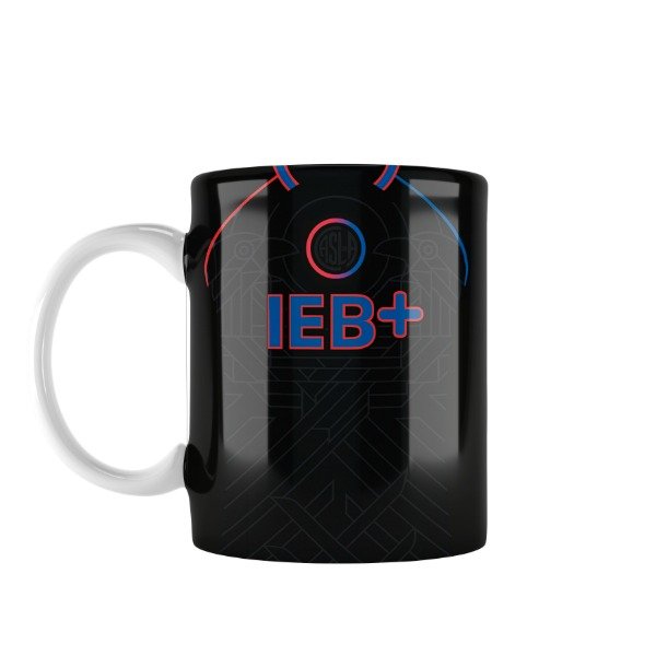 Producto - Taza Cerámica Camiseta Negra San Lorenzo Atomik 2025