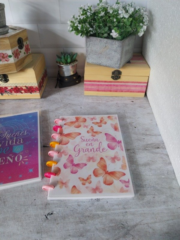Producto - Cuadernos hojas decoradas