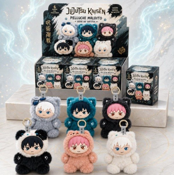 Producto - BLIND Box. JUJUTSU KAISEN - Cursed Cat Ear (Por unidad)