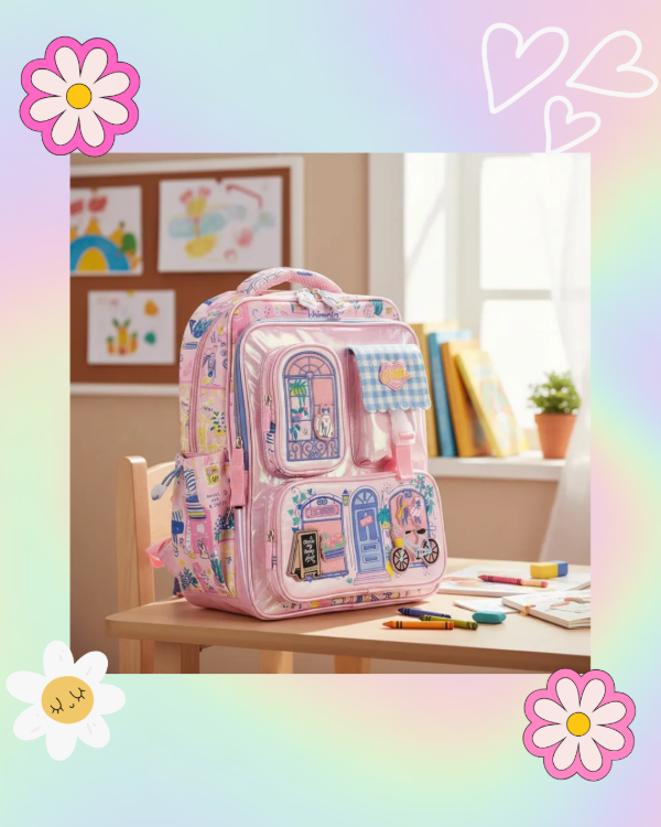 Producto - Mochila CHIMOLA My House Gatito
