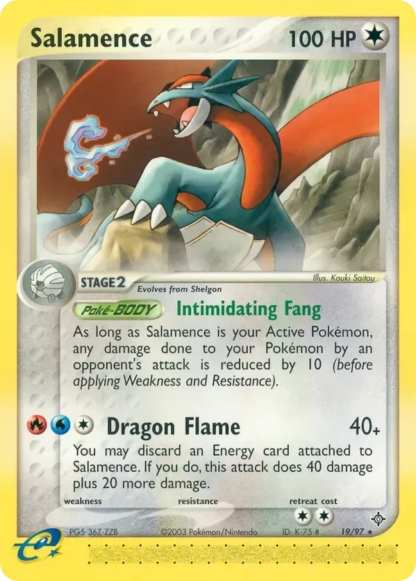 Producto - Salamence (19/97) [EX: Dragon]