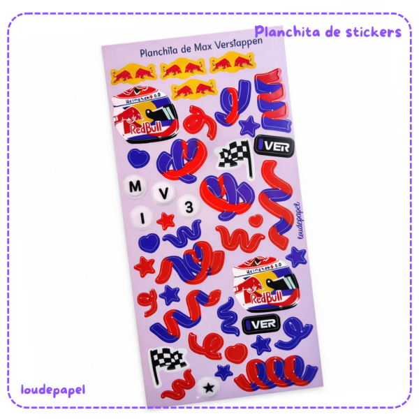 Producto - MV3 - Planchita de stickers