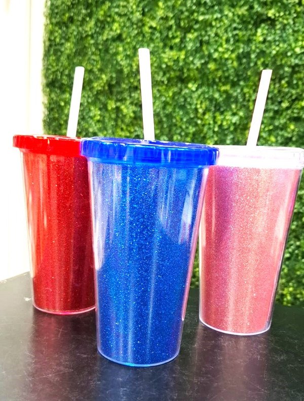 Producto - Vaso Acrilico de 500cc Glitter - 2