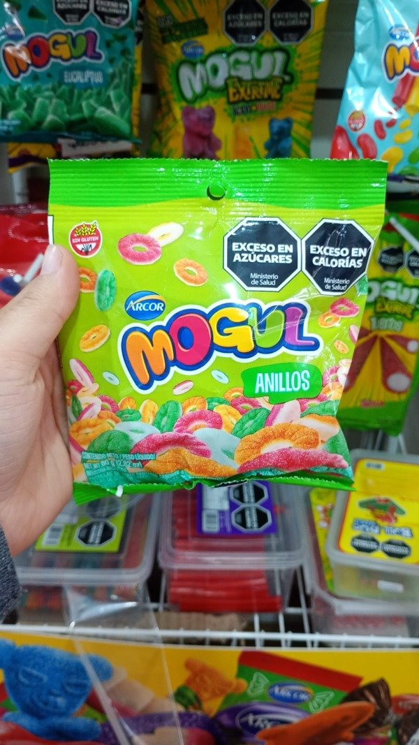 Producto - MOGUL ANILLITOS 80GR