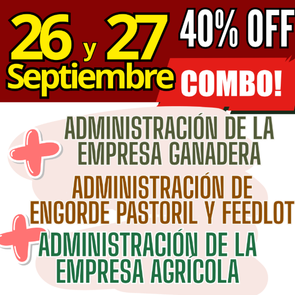 Producto - COMBO 3 CURSOS:Gestión Ganadera + Costo del Ternero + Engorde Pastoril y Feedlot - 0