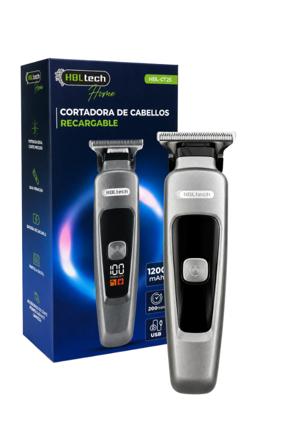 Producto - CORTADORA DE PELO RECARGABLE HBL-CT25 #714604050698