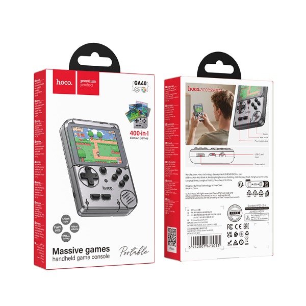 Producto - HOCO - GA40 Consola 400 Juegos - 0