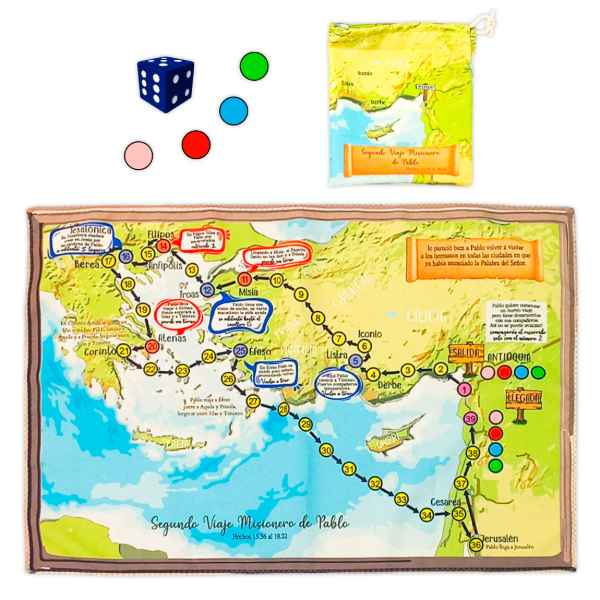 Producto - PROMO Juego De Mesa "GM" Viaje Misionero (PACK X3 UNIDADES)