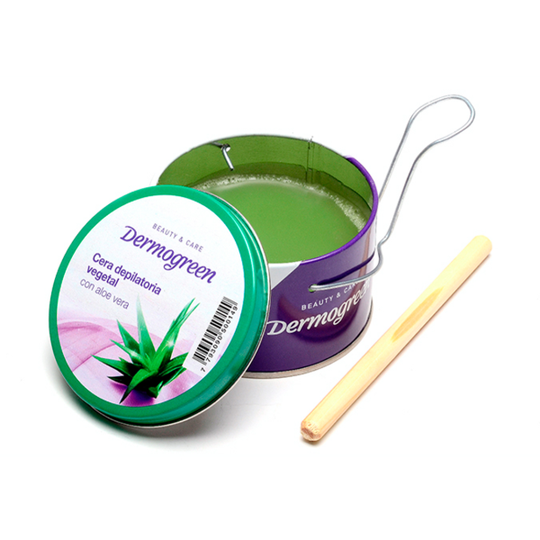 Producto - DERMOGREEN CERA DEP. VEGETAL 200G LATA