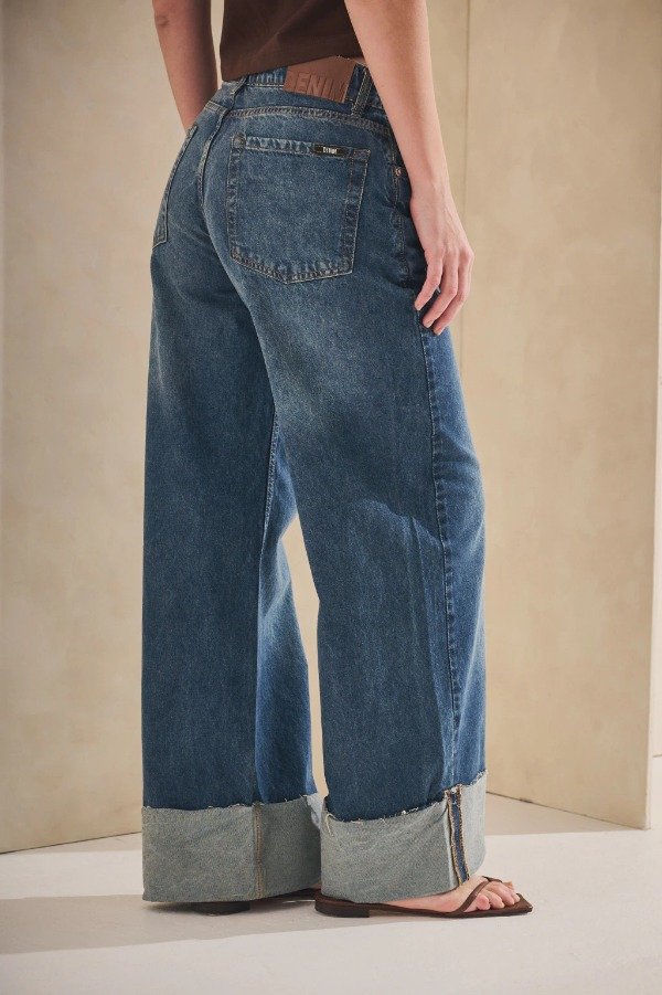 Producto - JEAN WIDE BROOKLIN AZUL CON BOTAMANGA - 4
