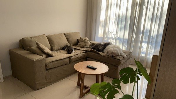 Producto - Funda de Sillón en L Lineas Rectas - 0