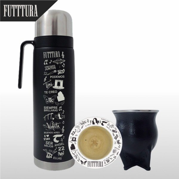 Producto - SET MATE FUTTTURA PERSONALIZADO + TERMO MEDIA MANIJA FUTTTURA - 3