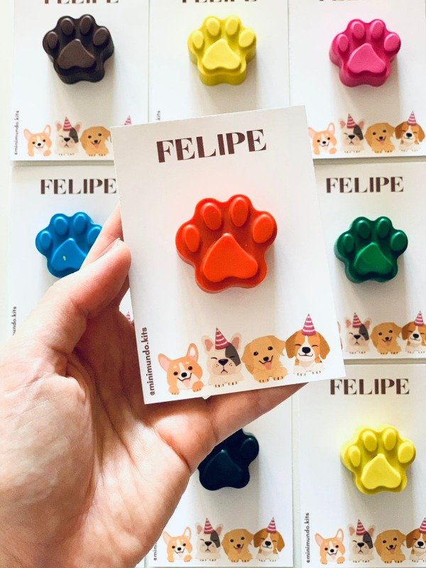 Producto - MAXI CRAYÓN HUELLITAS