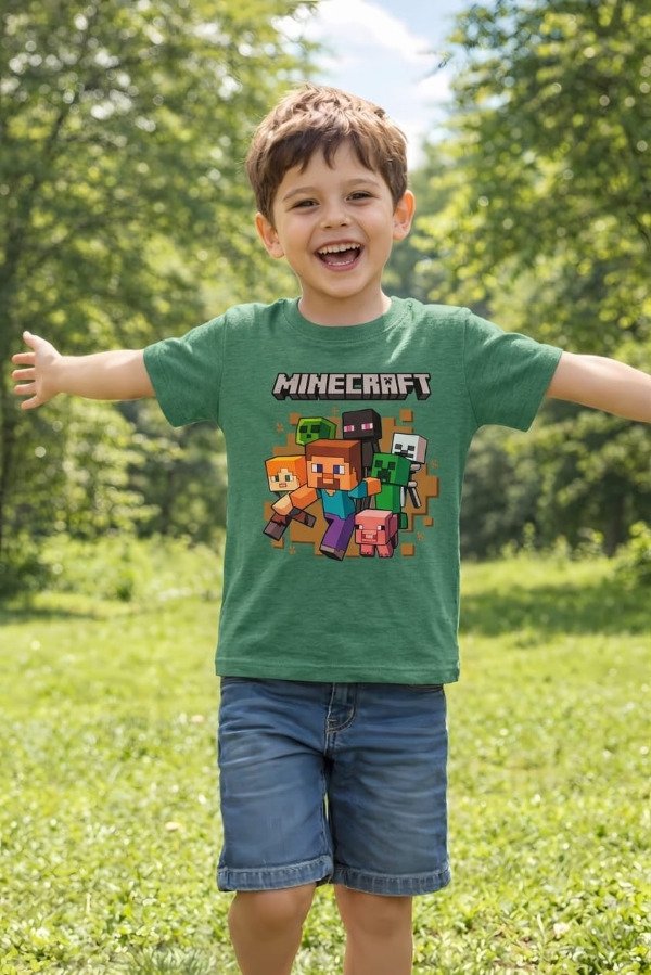 Producto - Remera Minecraft - 0