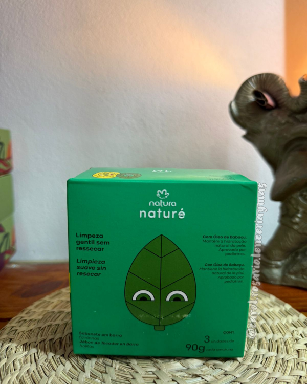 Producto - Caja de jabones en barra x3u Nature hojitas