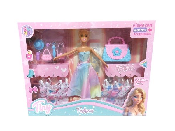 Producto - MUÑECA TINY CON ACCESORIOS