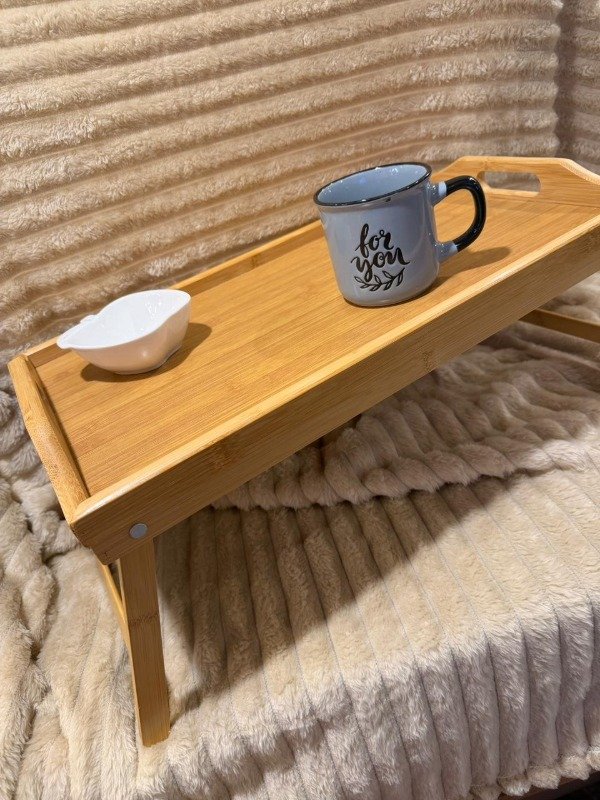 Producto - Bandeja con patas de bamboo 50 cm (Efectivo: 35.120)