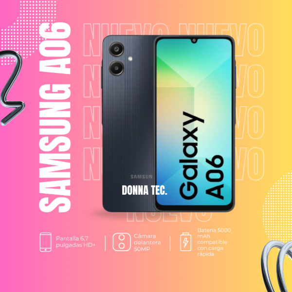 Producto - SAMSUNG A06 4RAM/64GB LTE