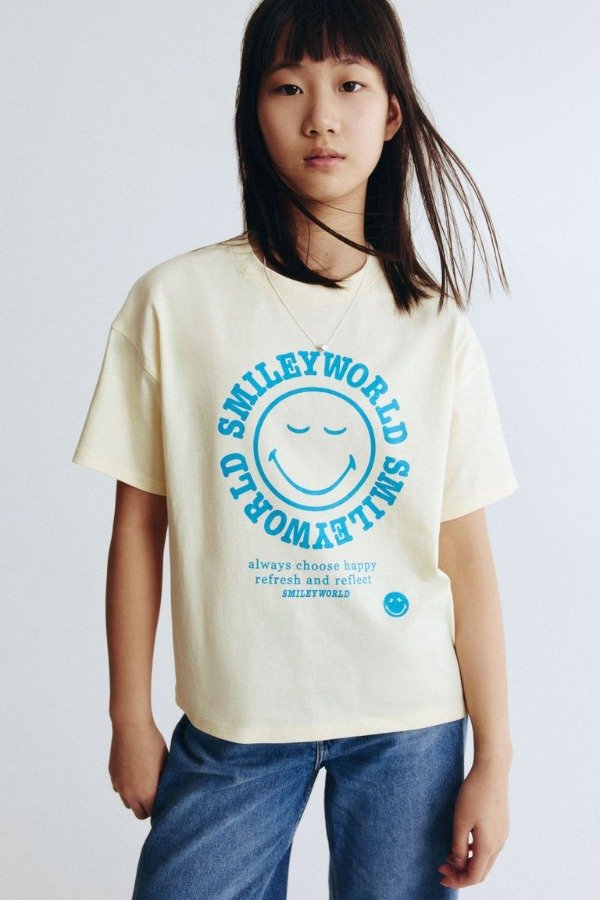 Producto - Remera HyM smilley