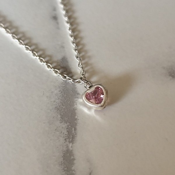 Producto - Collar Dije Corazon mini