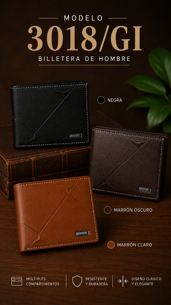 Producto - Billetera de hombre 3018/gi