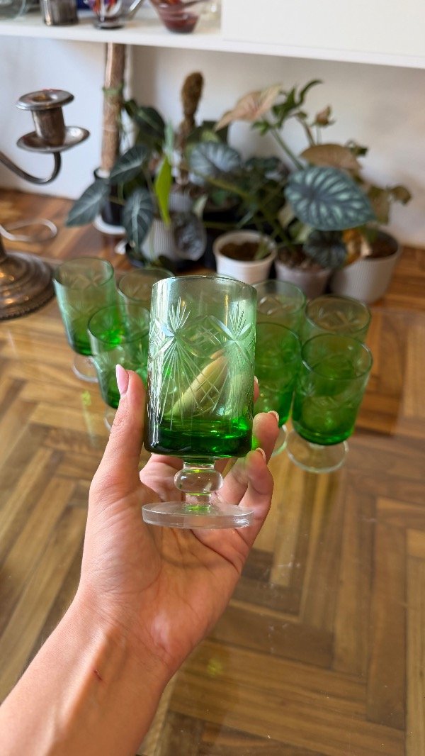 Producto - Cops verdes Cristal San Carlos