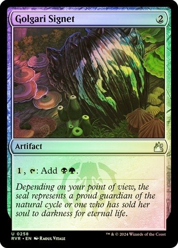 Producto - Golgari Signet (Foil)