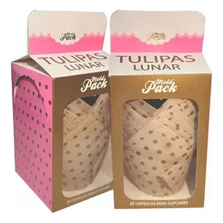 Producto - TULIPAS DE PAPEL LUNARES X25U (ELEGIR PRODUCTO)
