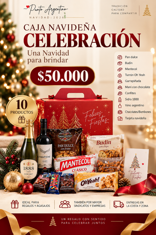 Producto - Caja Navideña Celebración 2026 - 0