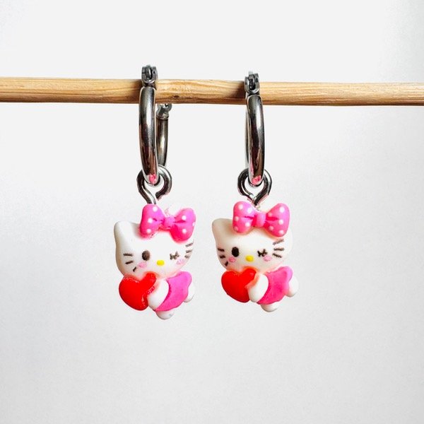 Producto - Aro Kitty corazón chico